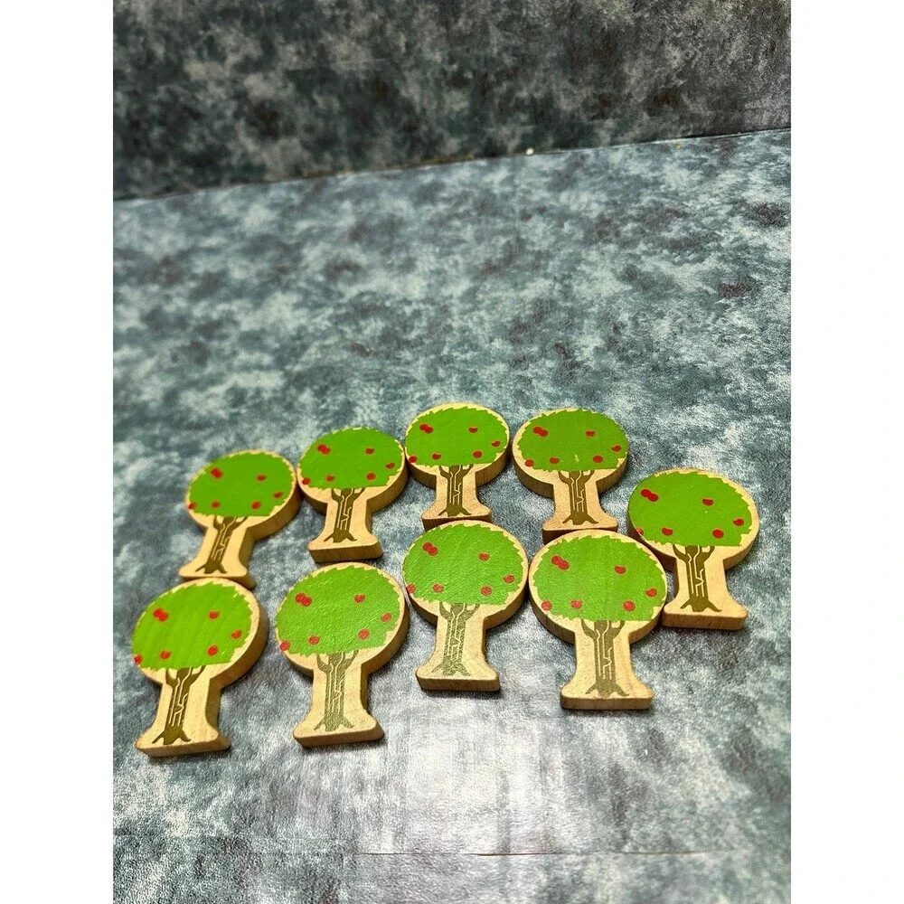 Thomas & Friends Wooden Green and Brown Apple Tree Figures